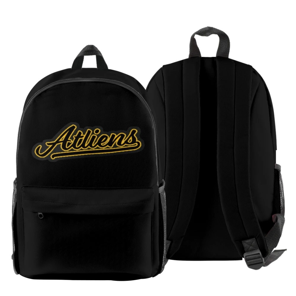 

Atliens Backpack Women Men Casual Travel Bag Daypack Cartoon Rucksack Harajuku Bag