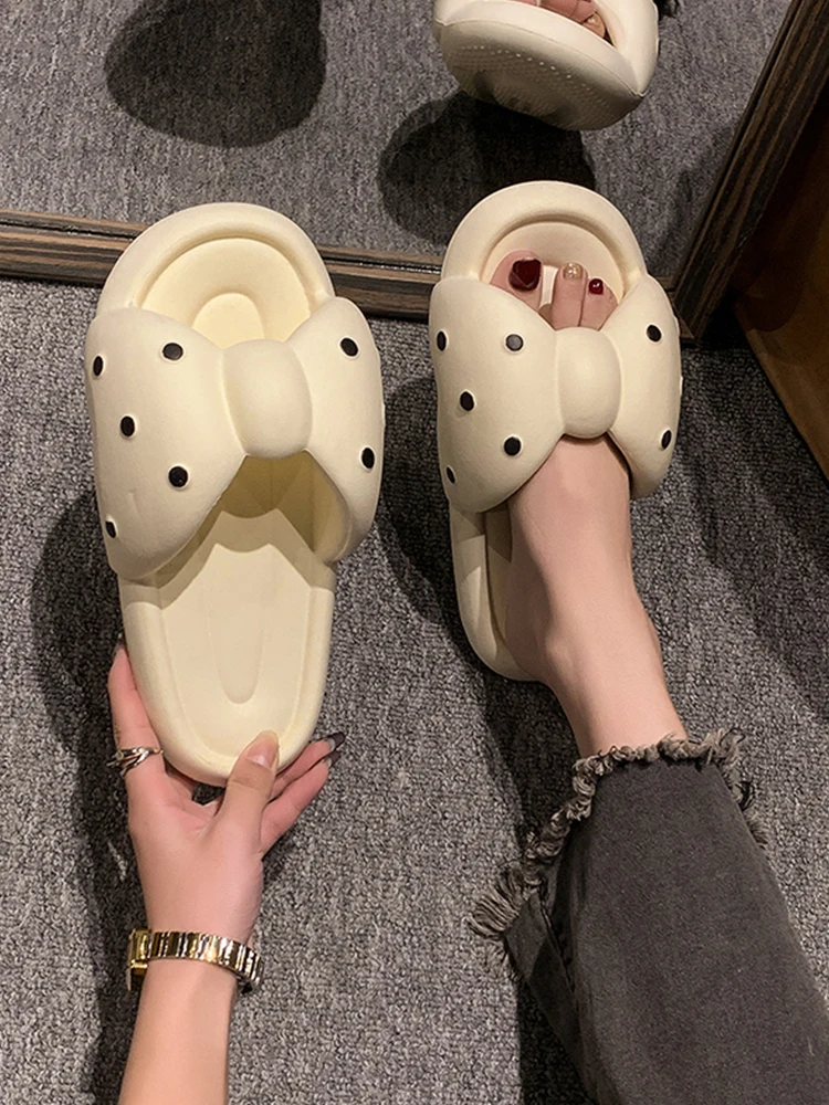 

Women's Thi Bot Sandals Summer 2025 New Outdoor Beach Anti-slip Indoor Home Comfortable EVA Slippers Casual Sle