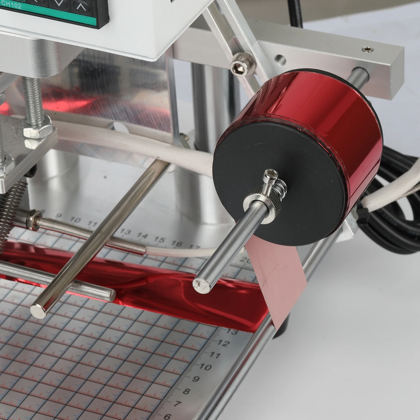 Industrial Continuous Number Hot Stamping Machine Serial Code Bronzing Machine for Paper & Plastic