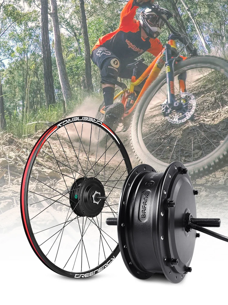 [Uitverkoop] BAFANG G0900 G020 Wielnaafmotor 48V500W 750W Voor Achter Schijfrem Aandrijving Fietsmotor Elektrische Fiets Kits DZ40 - afbeelding 2