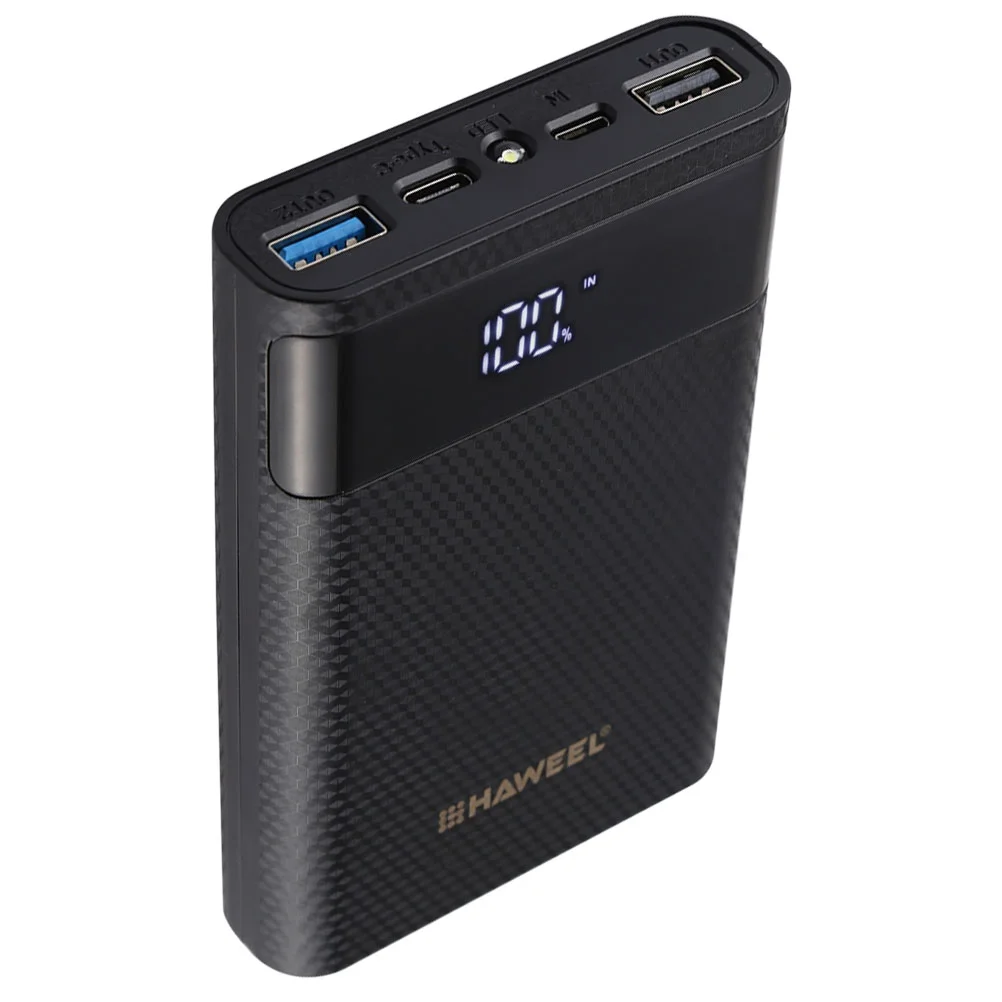 Rechargeable Batteries 18650 Power Bank Case Dual USB Mobile Supply