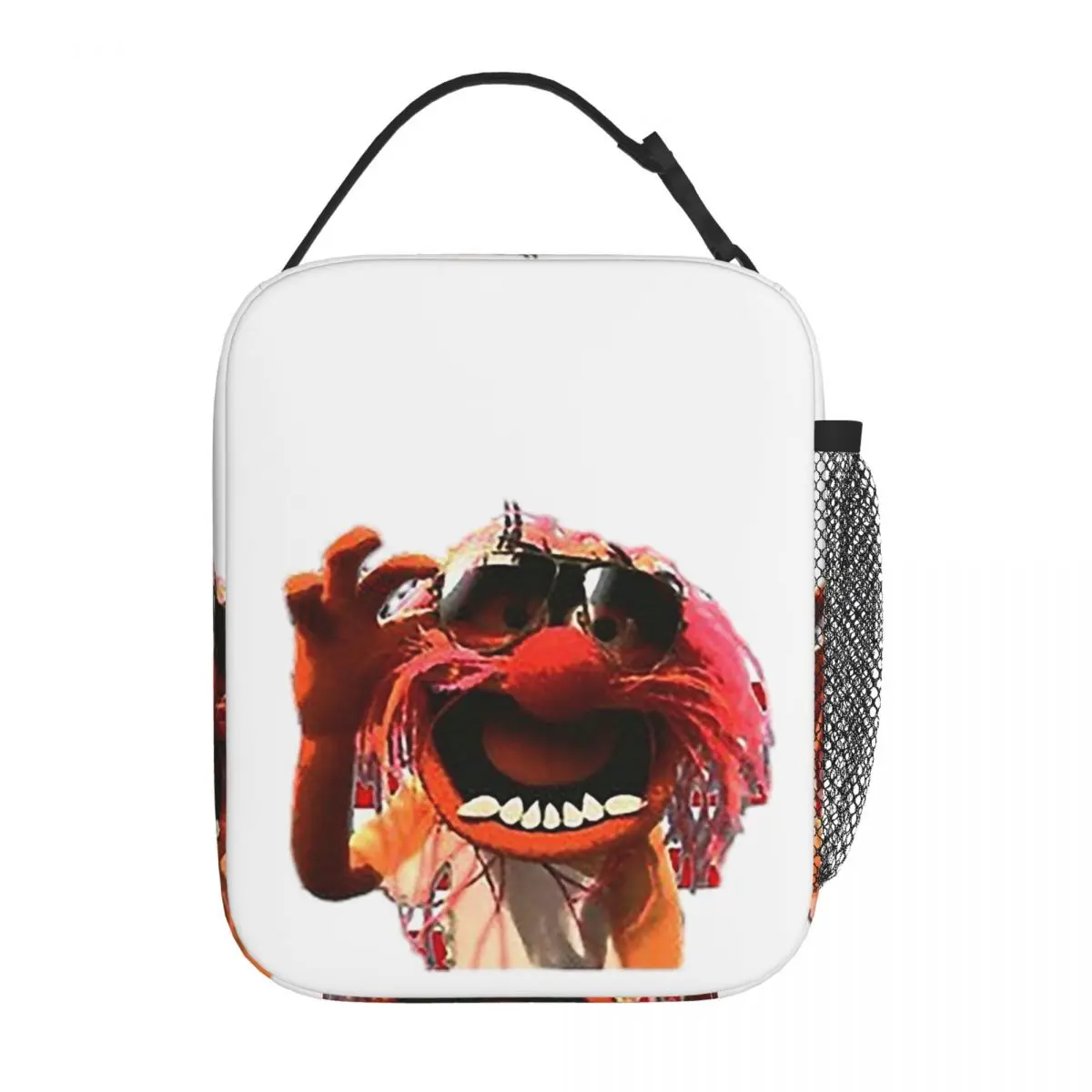 Animal Drummer Insulated Lunch Bag for Women Kids Portable Food Boxes Thermal Lunch Box Tote