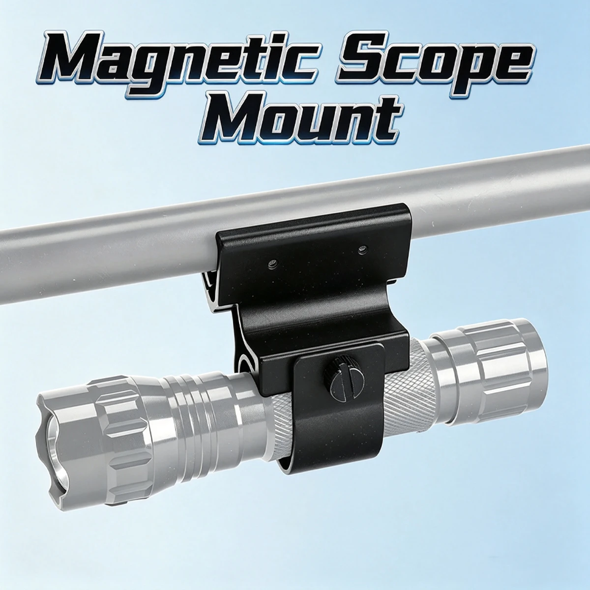 New Magnetic Scope Mount 25.4 Ring Magnet Flashlight Mount Strong Holder Laser Torch Lanterna Bracket Hunting Accessories