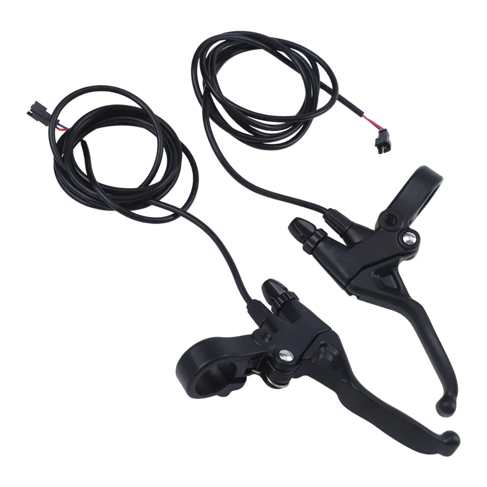 

1 Pair Brake Levers Black Cutout E-bike Lever Mechanical Short Wuxing 250g 49PDD Aluminum Alloy Usefully Accessories