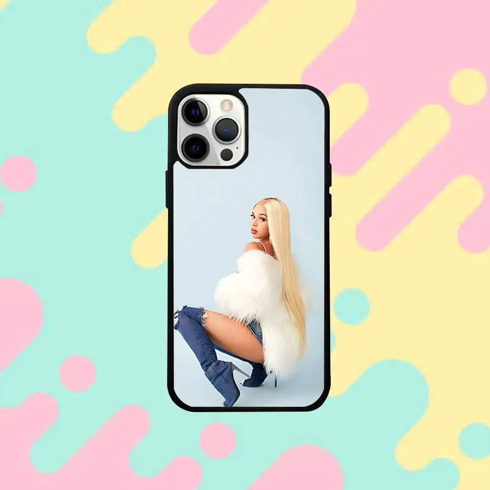 เคสโทรศัพท์ B-Bad Gyal La joia สำหรับ iPhone 16e,16,15,14,13,12,11,Plus,Pro,Max,Mini รองรับการชาร์จไร้สายแบบแม่เหล็ก Magsafe