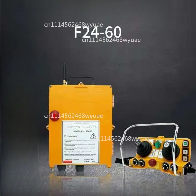 380V F24-60 Wireless Industrial Remote Controller Switches Hoist Radio Control Crane Switch Rocker 5 speed