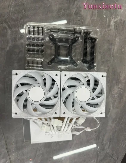 CPU radiator JF15K double tower 10CM4 fan unblocked memory 6 heat pipe PWM air cooling