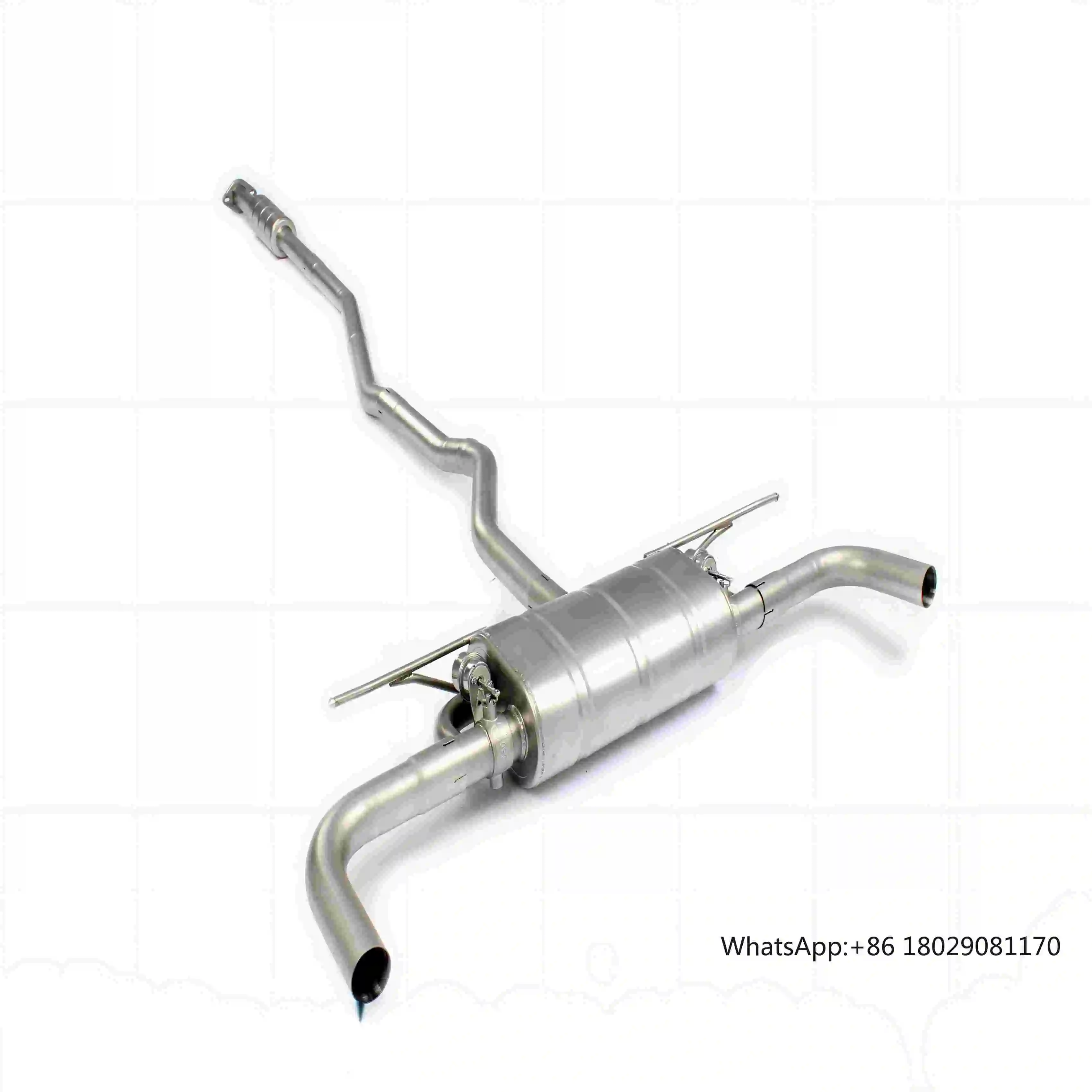 

OEM Stainless Steel Catback Exhaust For Ford Mondeo 2.0T 2.3T 2007-2012 Custom Performance Exhaust Pipe