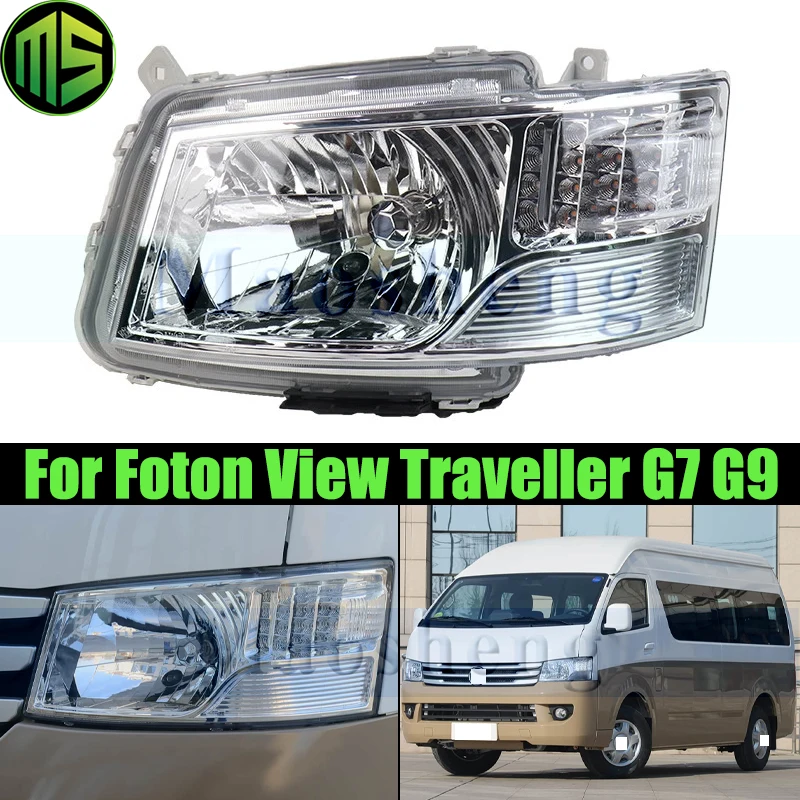 

Maosheng Front Bumper Head Light Head Lamp For Foton View Traveller G7 Headlamp Headlight Turn Light Car Light