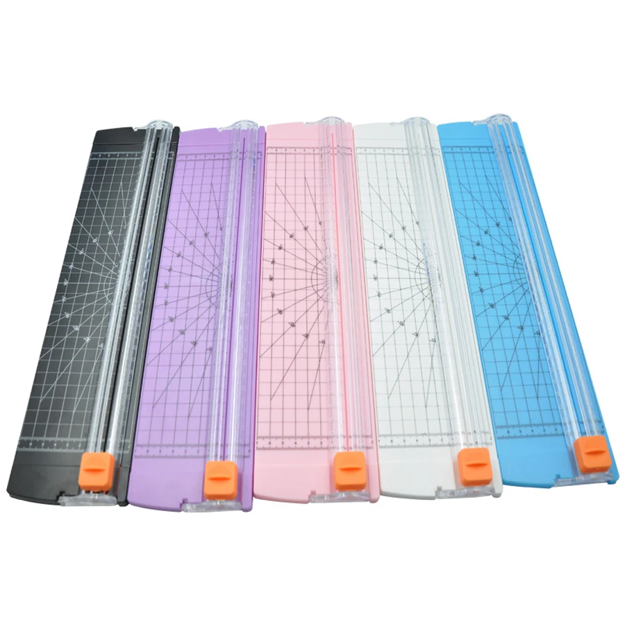 A4 Paper Cutter Scissors Mini Manual Paper Cutter Student Crafting Tool Mini Portable Paper Cutting Machine