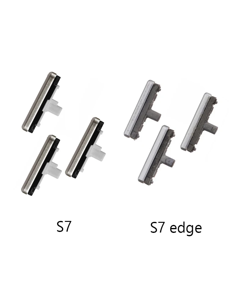 1 zestaw = 3 szt. Przycisk włączania/wyłączania + przycisk głośności w górę/w dół dla Samsung Galaxy S7 G930 / S7 Edge G935 Przycisk boczny — zdjęcie 2