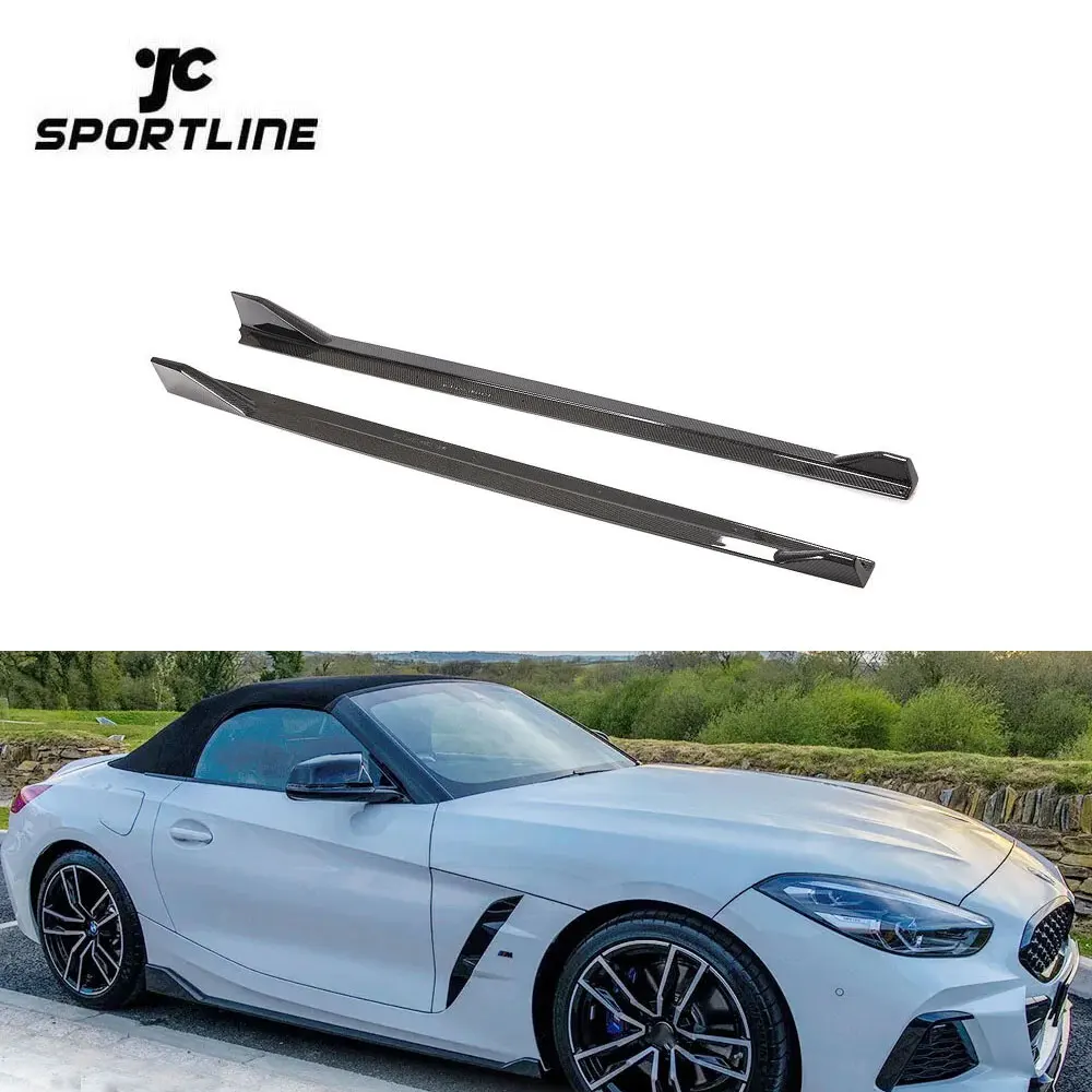 

Удлинители боковых порогов JCSportline Z4 G29 Carbon для BMW Z4 G29 M40i кабриолет 2-дверный 2019-2020