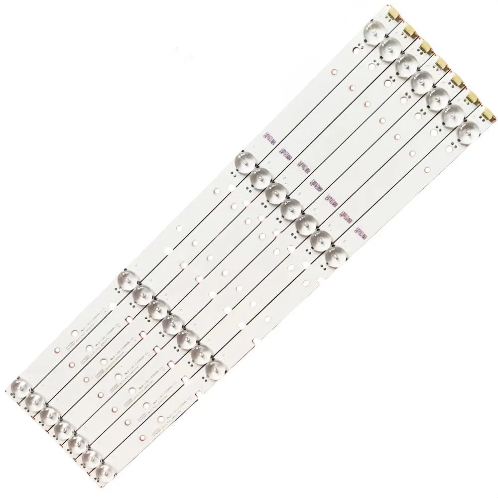 7/14 Uds tira de LED para iluminación trasera para HISENSE LED43M5000U SVH420AB2 SVH420AB3 SVH420AA7_4LED 43H7C 43H7C2 LED43K300U
