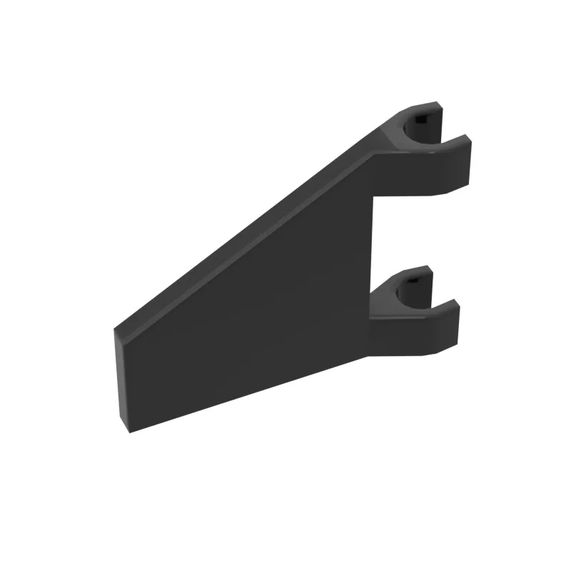 10 قطعة 44676 bandiera 2x2 شبه منحرف اللبنات منزل لوحة الطوب الجسيمات لغز giocattoli educativi fai da