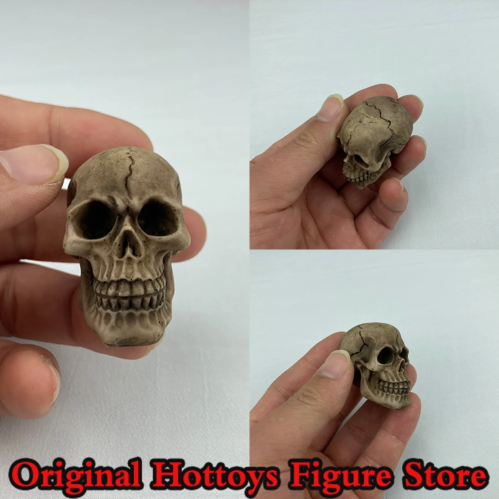 In Stock 1/6 Scale Soldier Scene Decoration Accessory Skull Head Prop Model About 4cm Fit 12-inches Action Figure Doll Toys