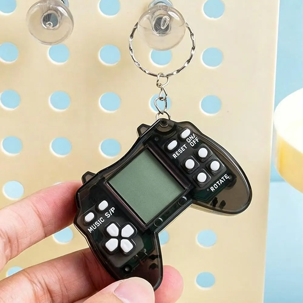 New Mini Handheld Game Console Console Backpack Charm Game Classic Game Console Keychain Nostalgic Gift Game Console