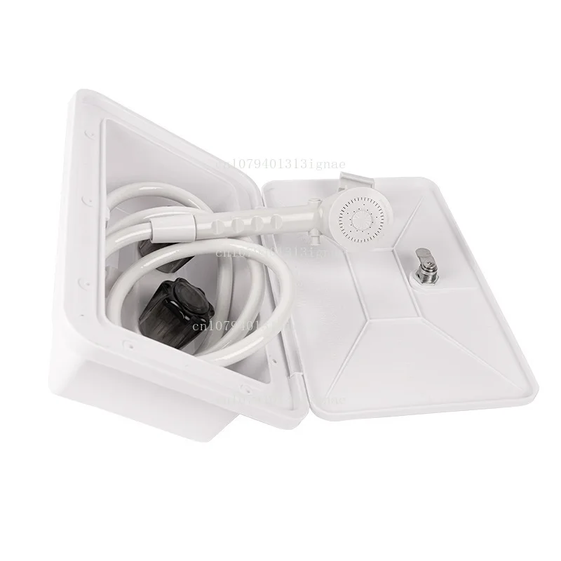 RV Outdoor Shower Heating and Cooling RV Accessories External Box Bathing Sprinkler