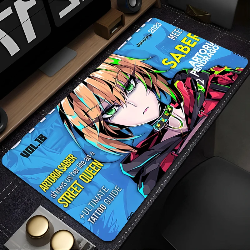 

Mouse Pad Laptop Non-slip Esports Office Devil Oni Mask Laptop Desk Mat Game Player Mousepad Mini PC Accessories Keyboard Pad