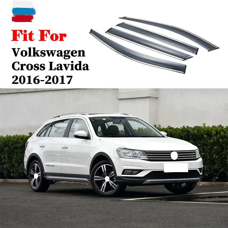 Für volkswagen cross lavida 2008-2012 Aut ofens ter ab weiser Wind Sonnenschutz Regen entlüftung Visier abdeckung Autozubehör Regenschutz