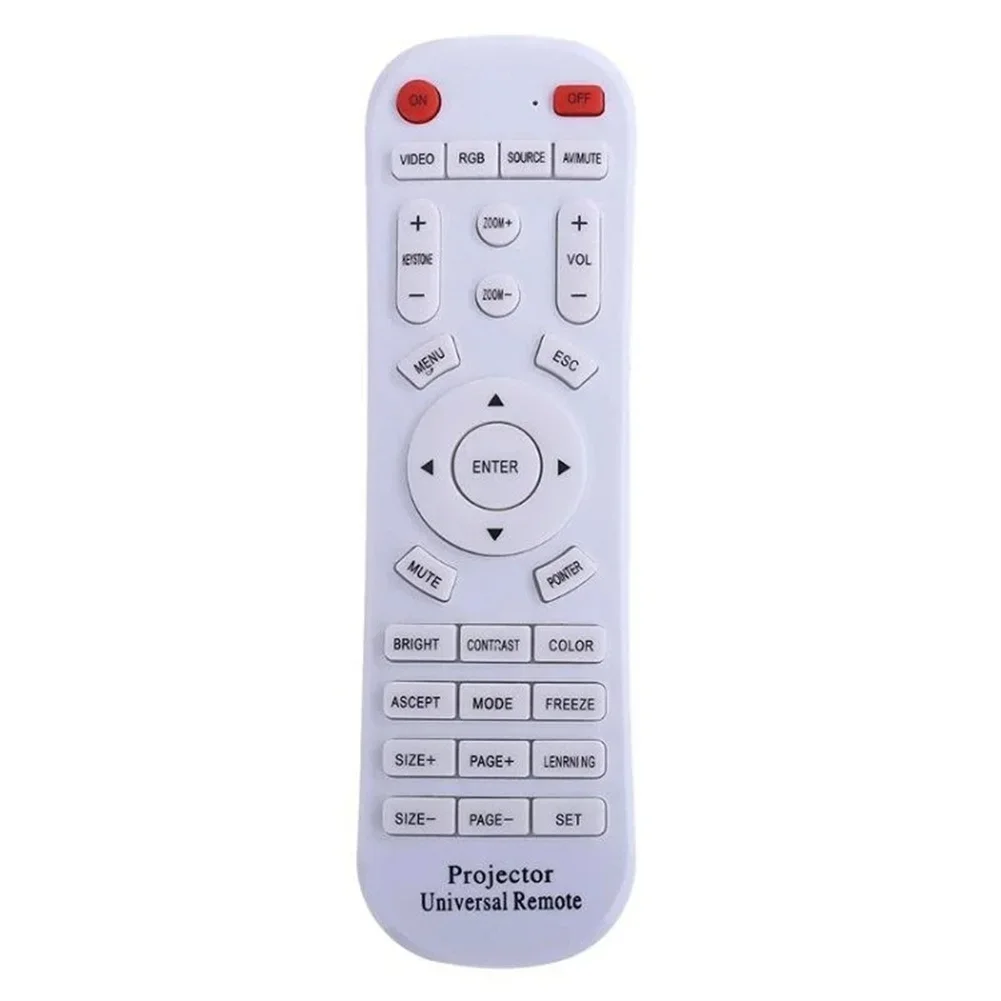 Universal Projector Remote Control Replacement Remote Control Compatible For Benq LG Nec Optoma Projector