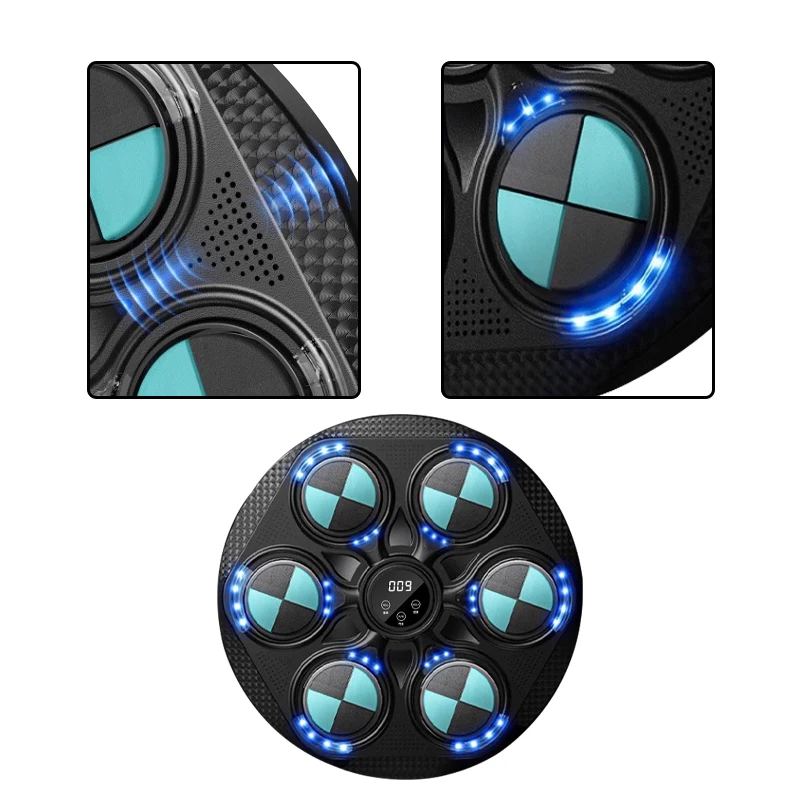 Picture 4: Smart Wall-Mounted Boxing Punching Target Music Boxing Machine boxing equipment