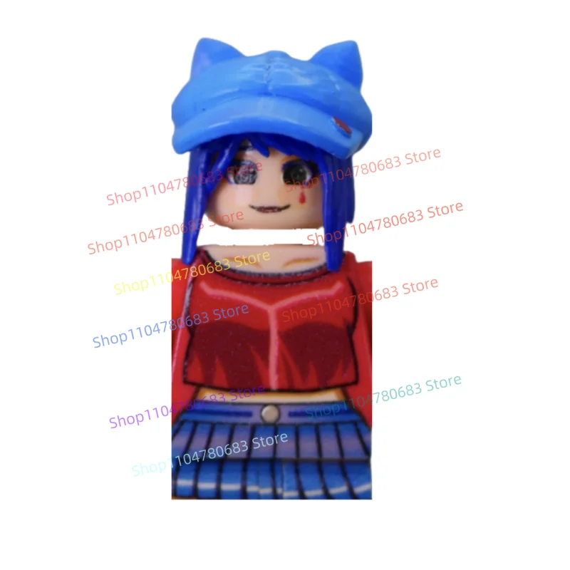 

MOC Kawaii Girl Building Blocks Mini Action Figures Assembled Model Ornaments Children's Educational Toys Holiday Gifts