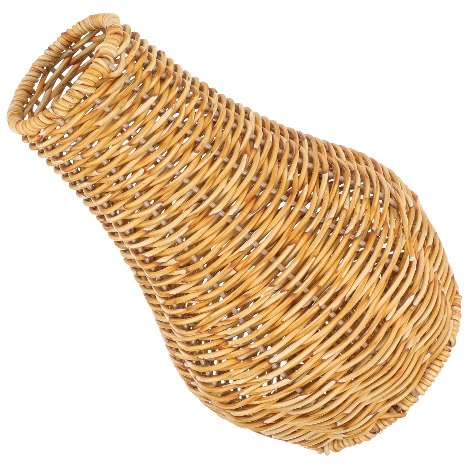 

Rattan Vase XH22 180 Large H Woven Plastic Vintage Creative Tall Flower Vase for Home Balcony Decoration Simple Style Seagrass
