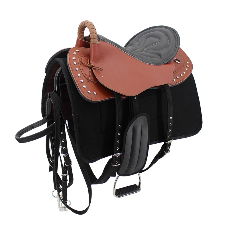 Custom Used Race Western Jump Australian Horse Saddle Pad, Personalised Leather, Wholesale