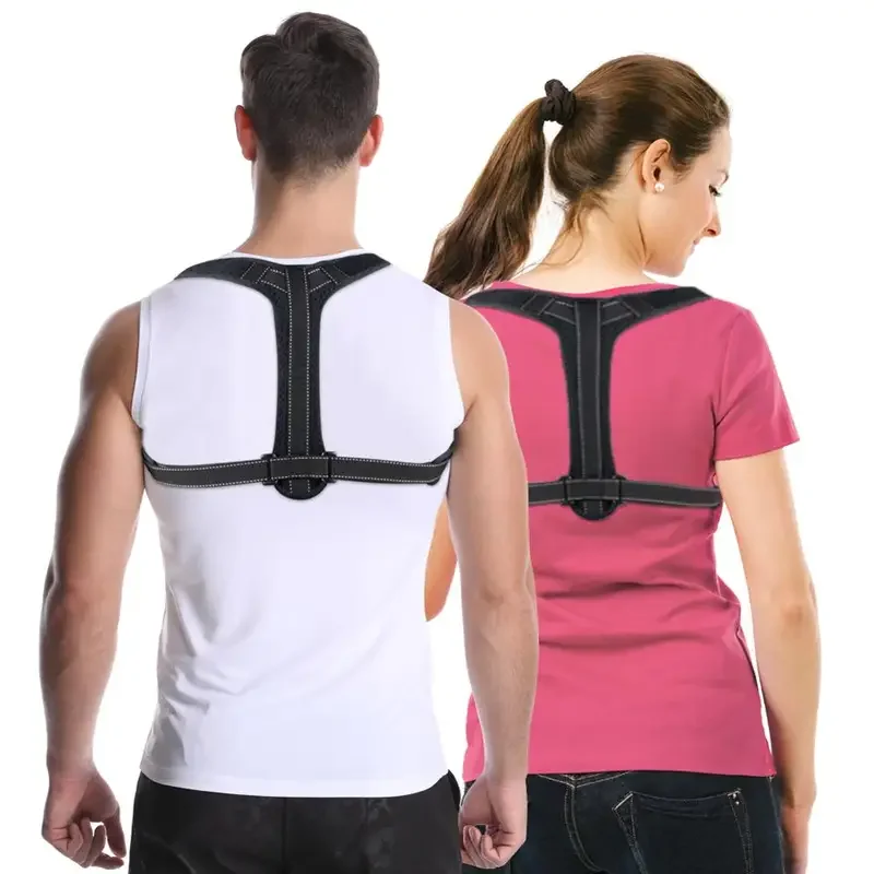 Adjustable Breathable Posture Corrector for Men And Women Upper Back Brace Clavicle Support Straightener