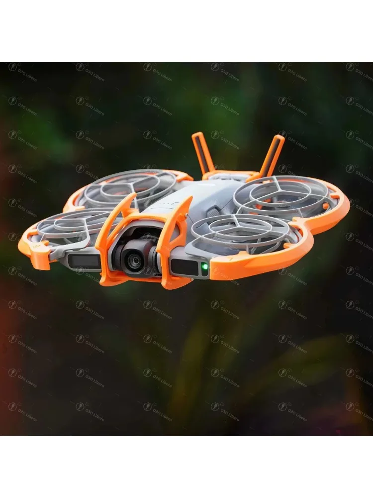 Zestaw ochronny do DJI Neo 2, drukowany w 3D z materiału ABS, pełna ochrona, zawiera skrzydło stabilizujące, lekka konstrukcja. — zdjęcie produktu 7
