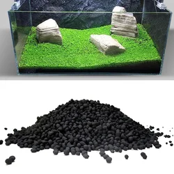 100g Aquarium Plants Soil Decoration Fish Tank Water Plant Fertility Substrate Sand Gravel Moss Grass Lawn Accessories