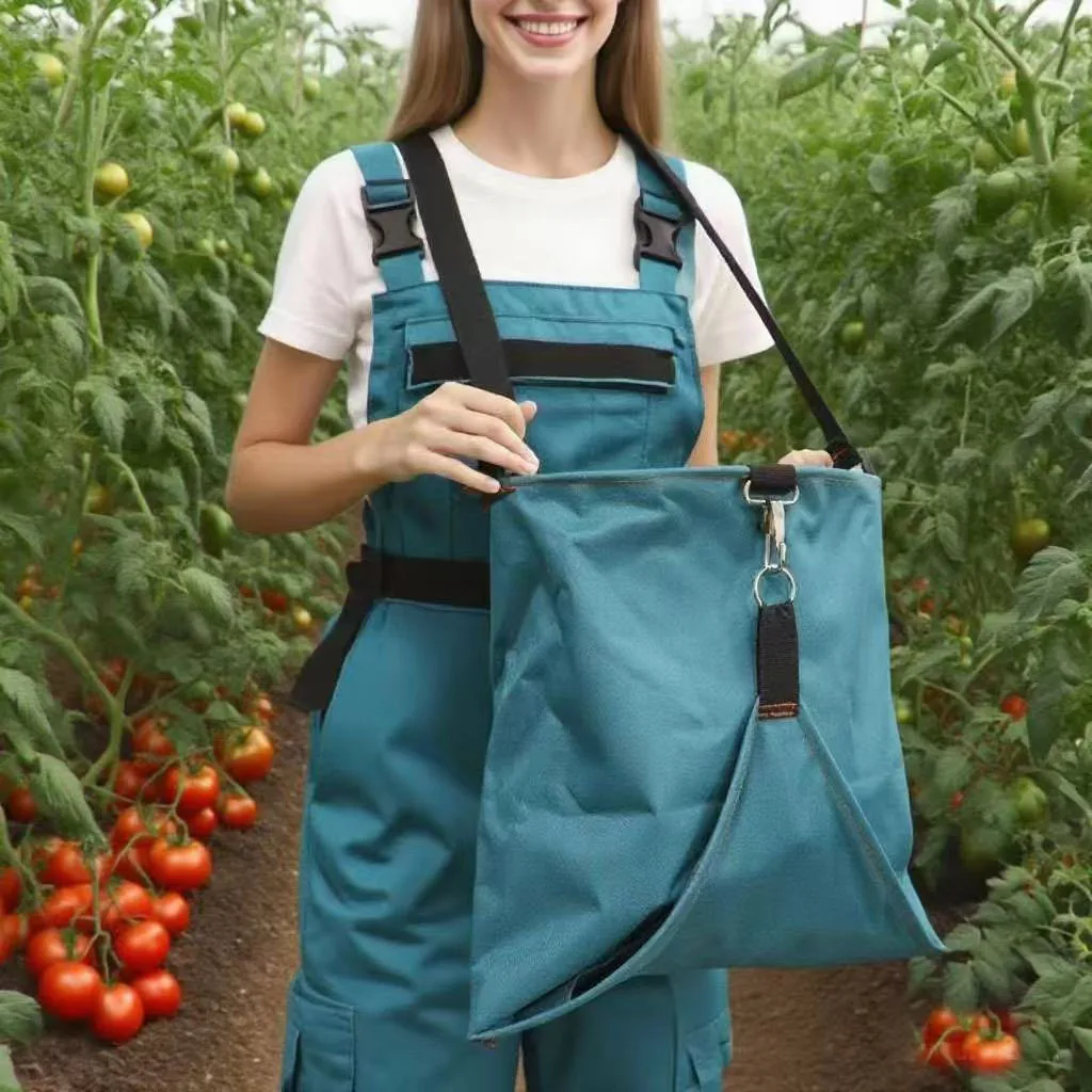 High Efficiency Fruit Farm Picking Bag Fruit Picker Harvest Basket Agricultural Cloth Bag Eco Friendly Shopping Bag for Garden