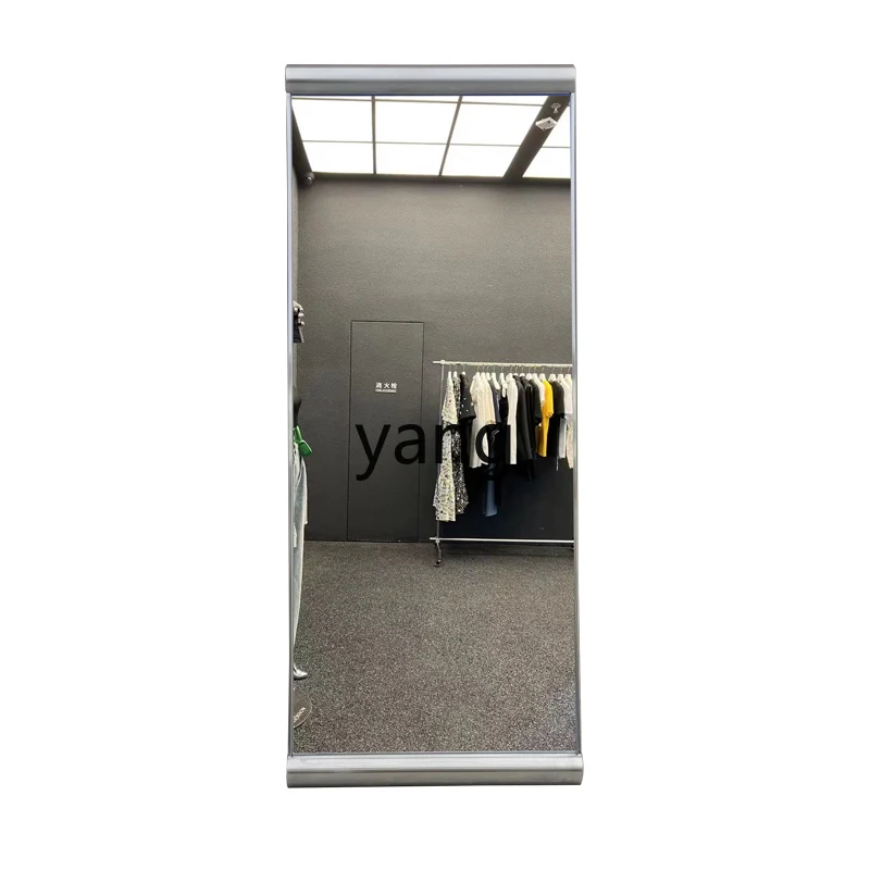 

TGF Clothing Store Special Fitting Mirror Stainless Steel Full-Length Floor Mirror Heightening Slimming 3D Mirror