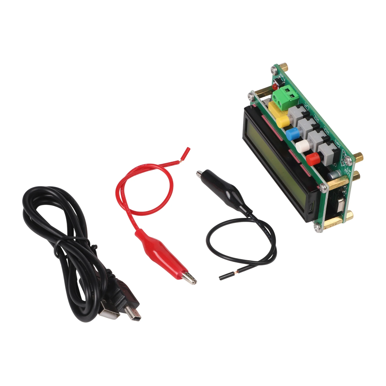 Capacitance Measurement Instrument Analyzer Capacitance Tester 0.01 PF Resolution 500 KHz Test Frequency 8*5*3 Cm Size