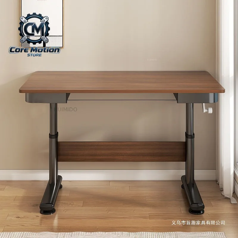 Lifting table leg bracket Adjustable hand crank desk lifting support frame Computer table shelf Workbench table leg accessories