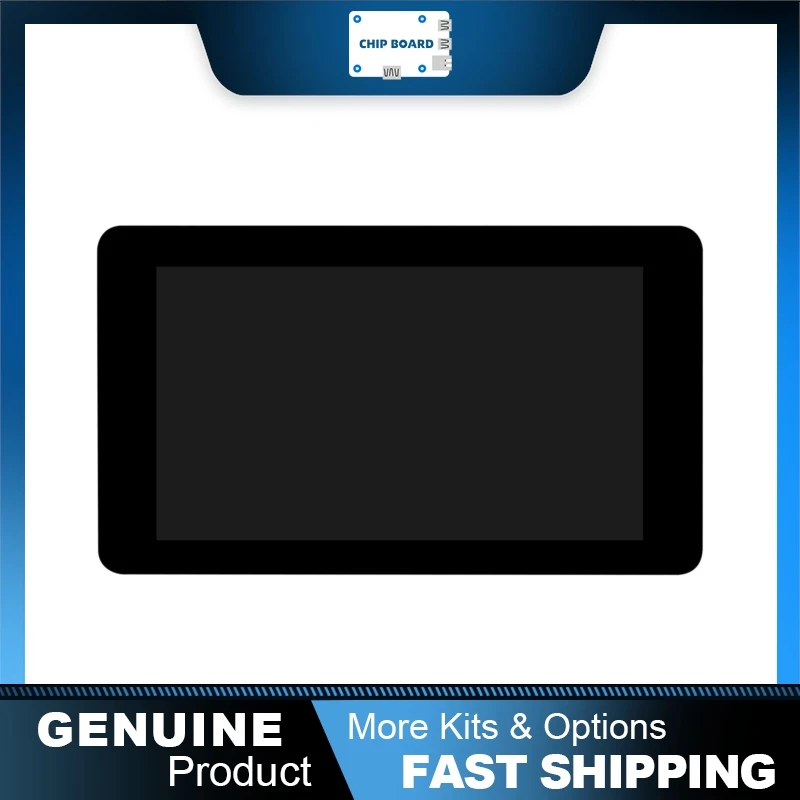Waveshare RP2350 7-inch LCD dev board with 800×480 display, 65K colors, dual-core dual-architecture support