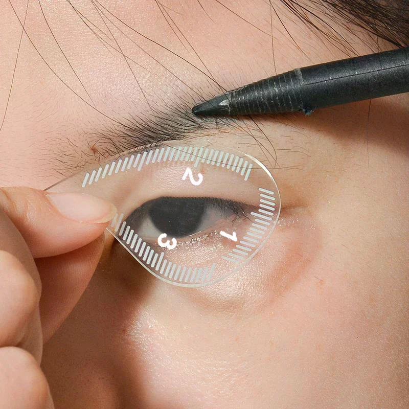 Brow Mapping Ruler Eyebrow Shaping Ruler 1 Minute Fast Drawing Design Brow Easy Tool Microblading Permanent Mekup Stencils
