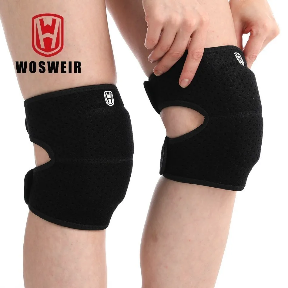 WOSWEIR EVA Knee Pads for Dancing Volleyball Yoga Women Kids Men Kneepad Patella Brace Support Fitness Protector Work Gear