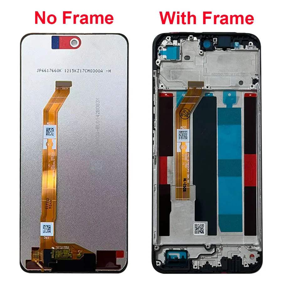 6.67'' Screen For Realme C71 RMX5303 LCD Display With Frame Touch Panel Digitizer Replacement Assembly For Realme C71 Screen