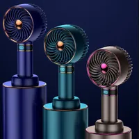 2023 L70 New Mini Portable Fan Handheld Mini Fan USB 5000mAh Recharge Hand Hold Small Pocket Fan with Data Disply Table Stand