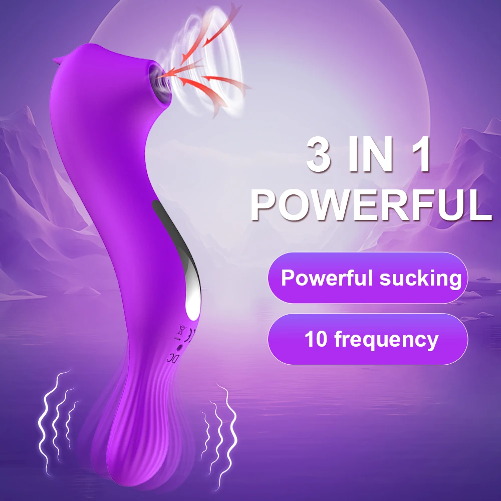 Powerful Sucking Vibrator Female Vagina Massager G-Spot Clitoris stimulator Vacuum Suction Masturbation Sex Toys for Women 18+