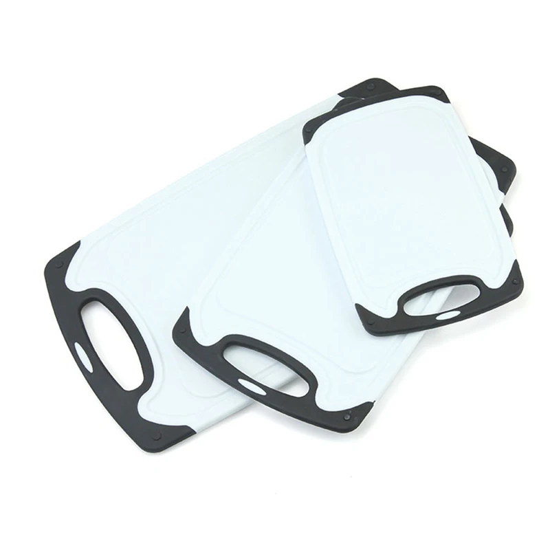 

3PCS Kitchen Tools Easy To Clean Plastic Chopping Board Food Cutting Block Mat Kitchen Cook Supplies