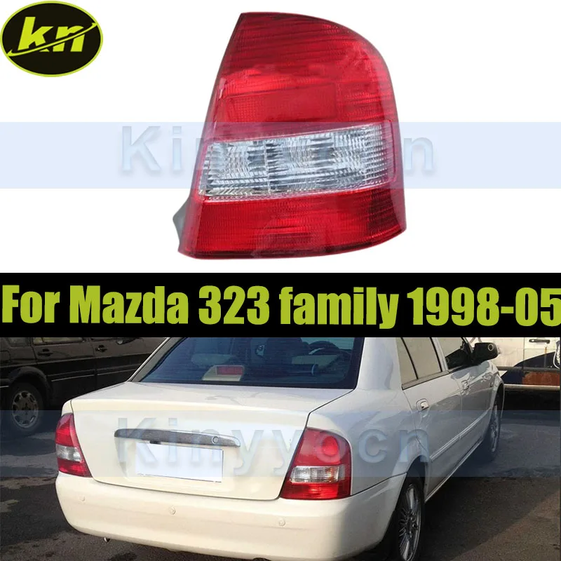 

Задний бампер, задний фонарь, корпус заднего фонаря для Mazda 323 Family Protege 5 BJ 1998-2005, задний фонарь, корпус стоп-сигнала