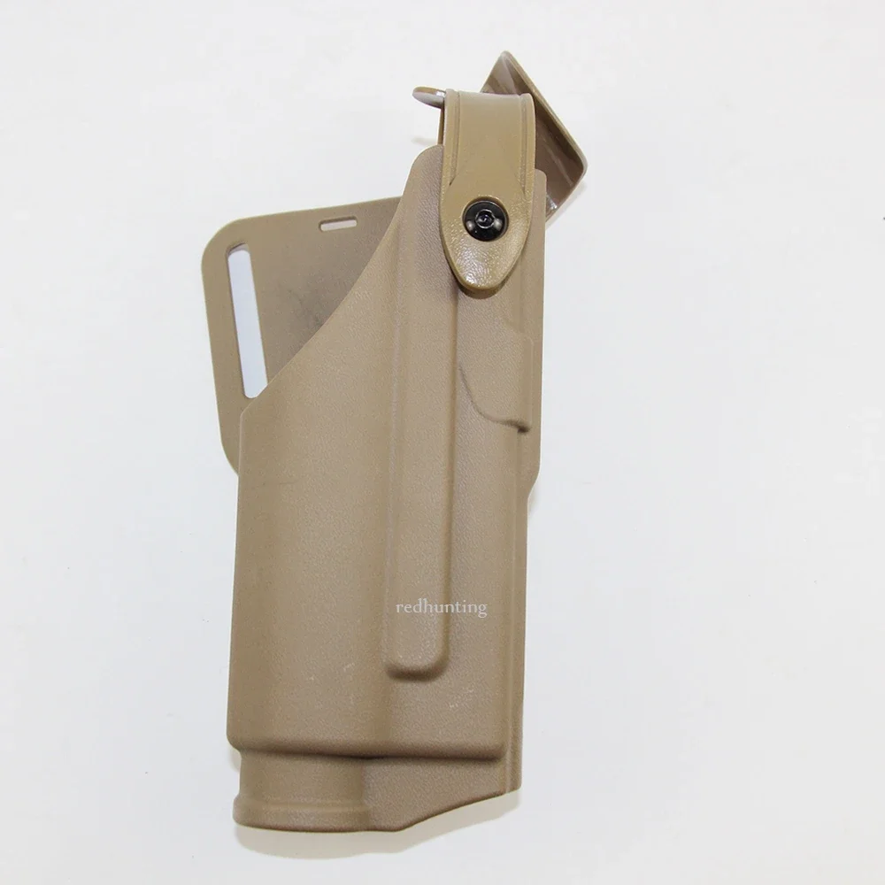 Tactical Gun Holser Hunting Waist PIstol Gun Case Outdoor Belt Paddle Gun Holder for G 17 19 Combat Waist Vest Equipment