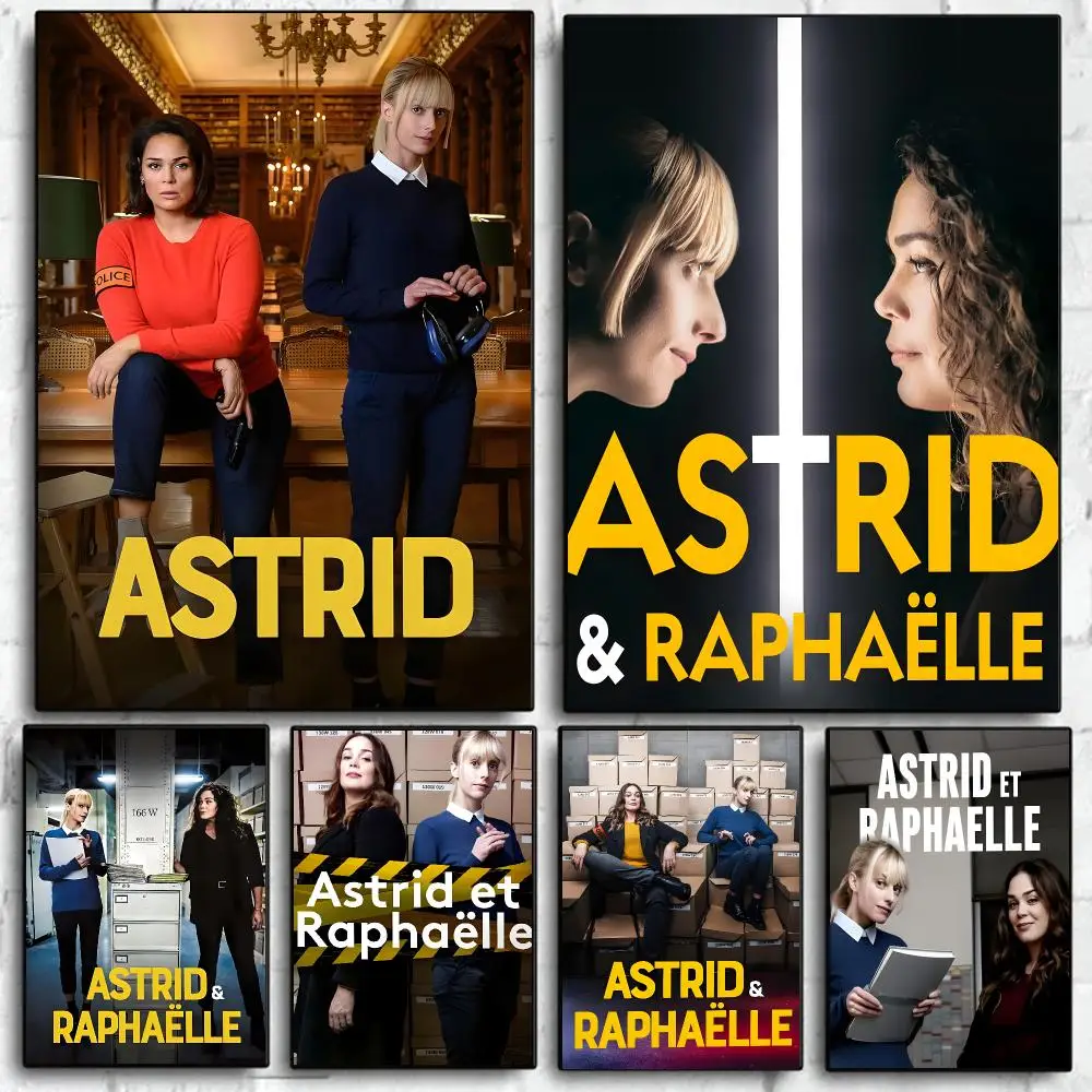 Detective TV A-Astrid Et Raphaelle Poster Art HD Advanced Aesthetic Printing Paper Wall Art For Living Room Home Decor