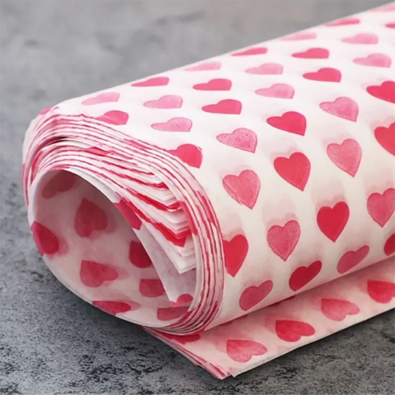 50/100/200-waxed paper pages, oil-resistant food wrapping paper, disposable food wrapping paper