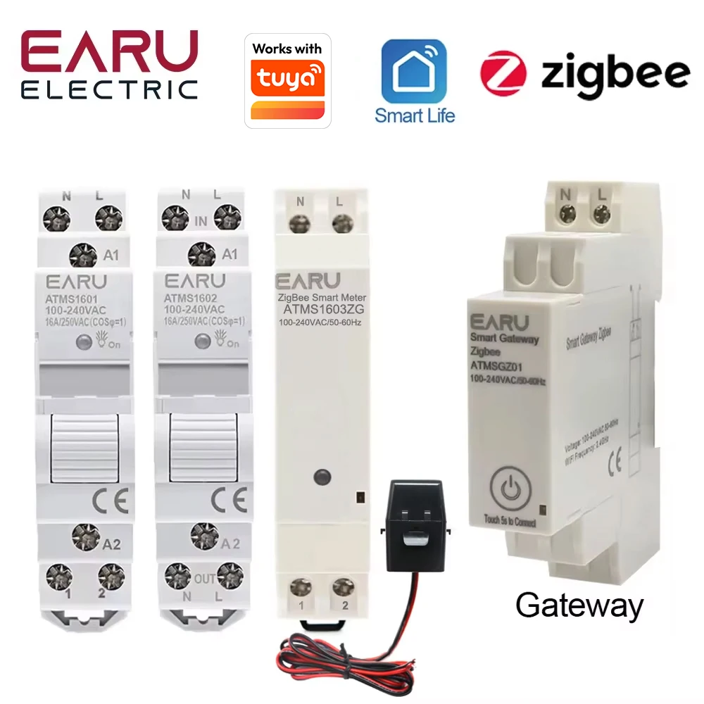 

Умный таймер Zigbee, AC 110 В, 220 В, 16 А, с ДУ