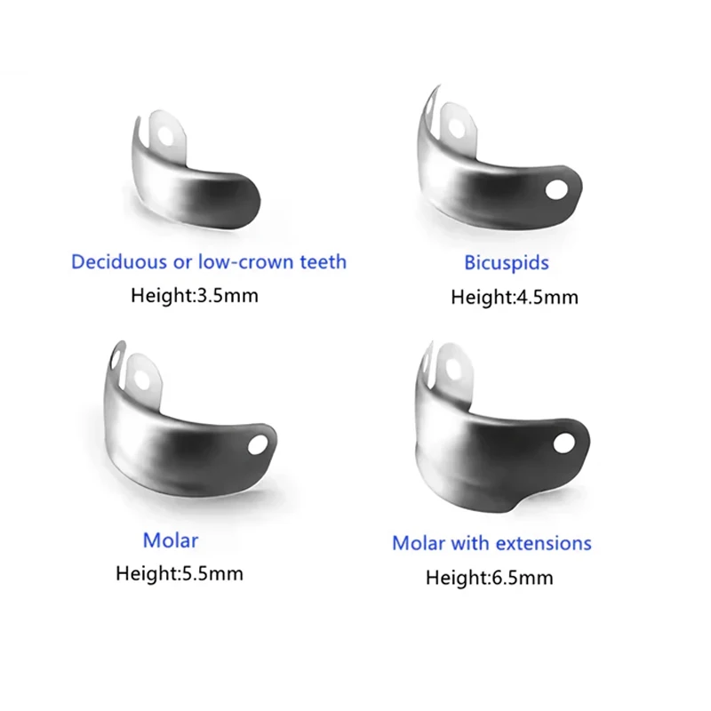 Dental Sectional Matrix System Metal Matrices Matrix Bands Dental Tulwar Wedges NITI Clamping Ring Wedge Knife Dentistry Pliers