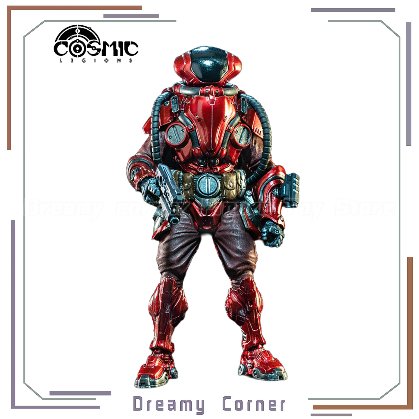 

【In Stock】Original Four Horsemen Studios Cosmic Legions Utpost: Zaxxius T.U.5.C.C. Pilot 1/12 Action Figure Toy Model Collection