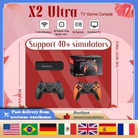 X2 Ultra Game Stick Wireless Controller 4K 3D HD Retro Video Game Console TV Game Play 256G Retro Games Christmas Child Gifts
